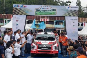Wagub Sumut Buka Danau Toba Rally 2022